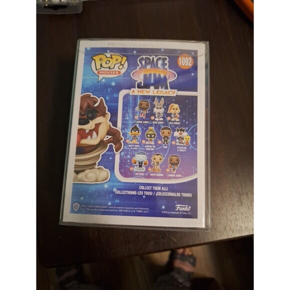 Funko Pop! Vinyl: Space Jam - Taz (Flocked) - Walmart (Exclusive) #1092 - Picture 3 of 6